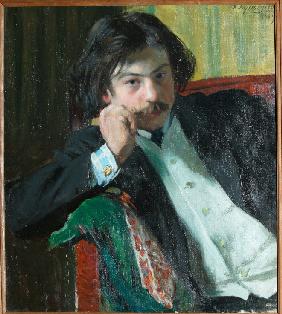 Portrait of the poet Janko Lavrin (1887-1986)