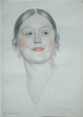 Portrait of Maria Dmitrievna Shostakovich