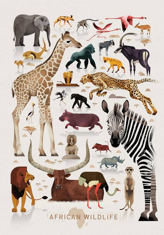 African Wildlife van Dieter Braun