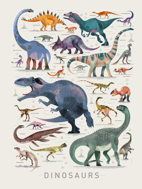 Dinosaurs 2 van Dieter Braun
