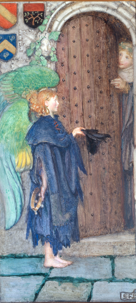 Angel at the Door van Brickdale Eleanor Fortescue