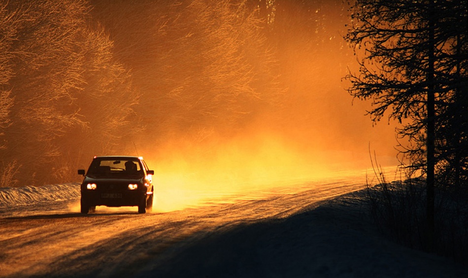 Winter drive van Bror Johansson