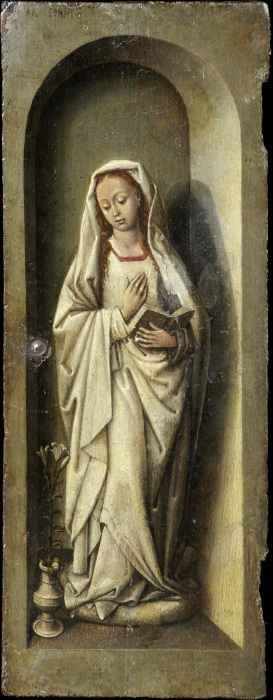 Virgin of the Annunciation van Brügger (?) Meister um 1485/90