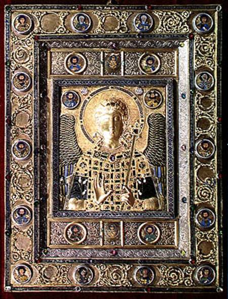 Icon depicting the Archangel Michael van Byzantine
