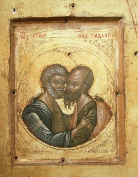 Icon of SS. Peter and Paul van Byzantine