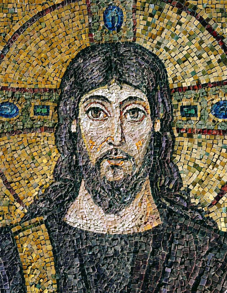The face of Christ van Byzantine School