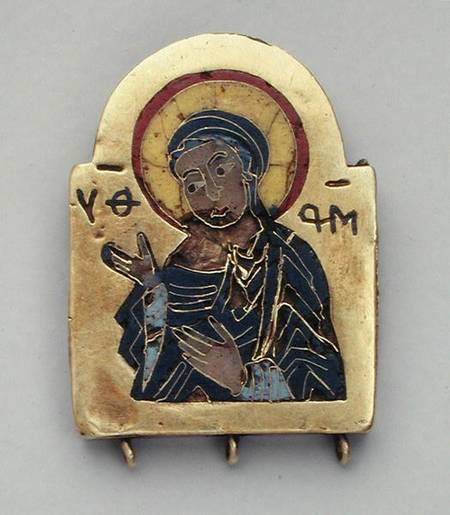 Icon of the Virgin Mary van Byzantine School