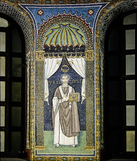 Ursicino, a bishop of Ravenna van Byzantine School