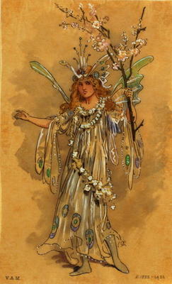 A Fairy, costume design for A Midsummer Night's Dream, produced by R. Courtneidge at the Princes The van C. Wilhelm