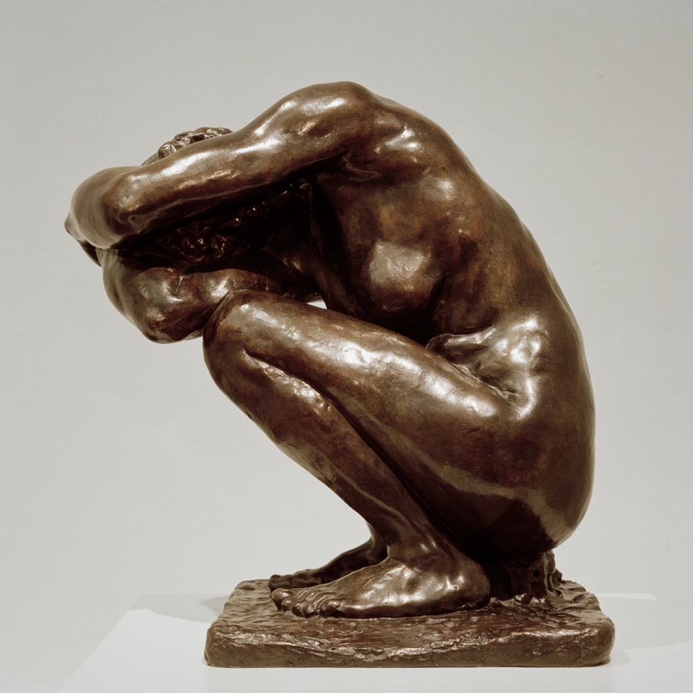 Crouching Woman van Camille Claudel