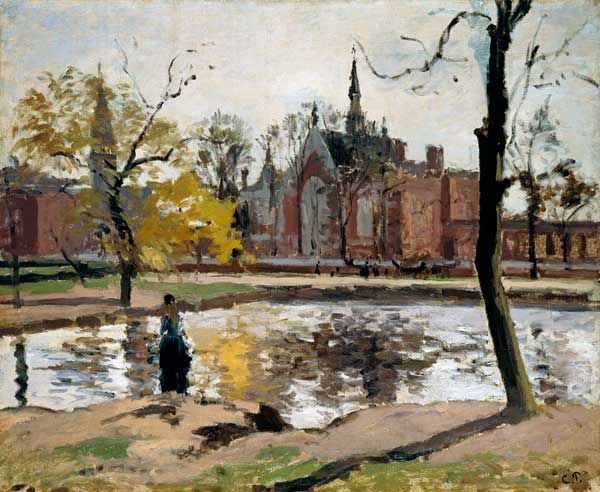 Dulwich College, London van Camille Pissarro