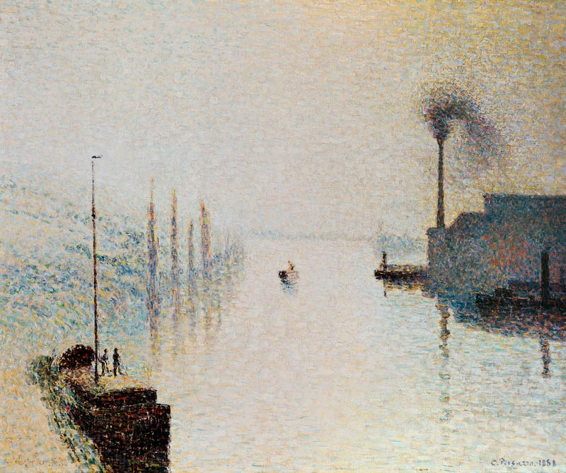 Camille Pissarro, Isle Lacroix van Camille Pissarro