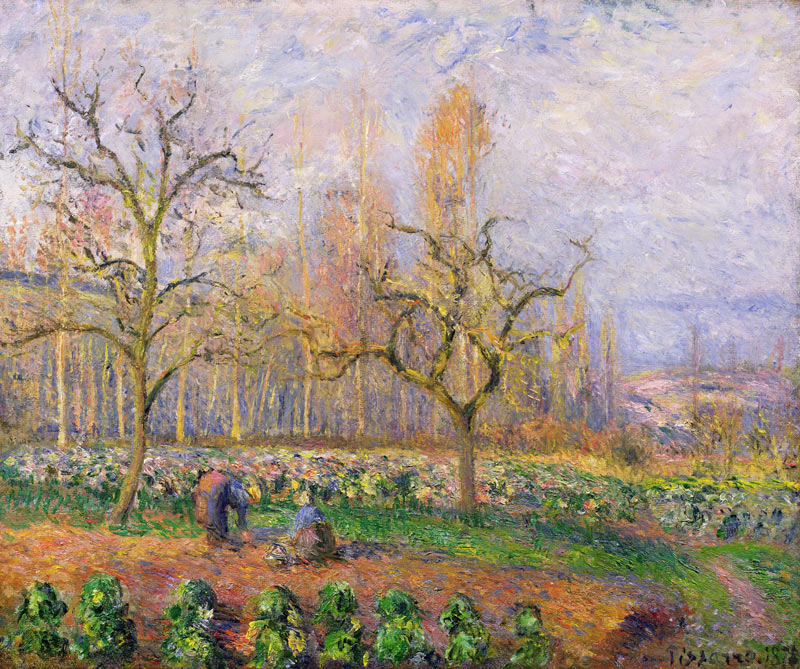 Orchard at Pontoise van Camille Pissarro