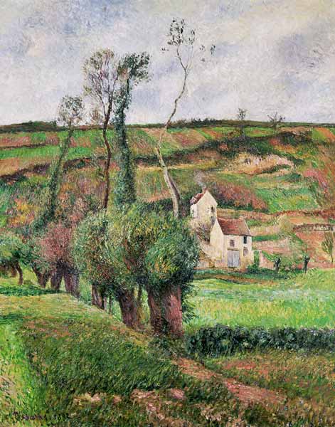 The Cabbage Slopes, Pontoise van Camille Pissarro