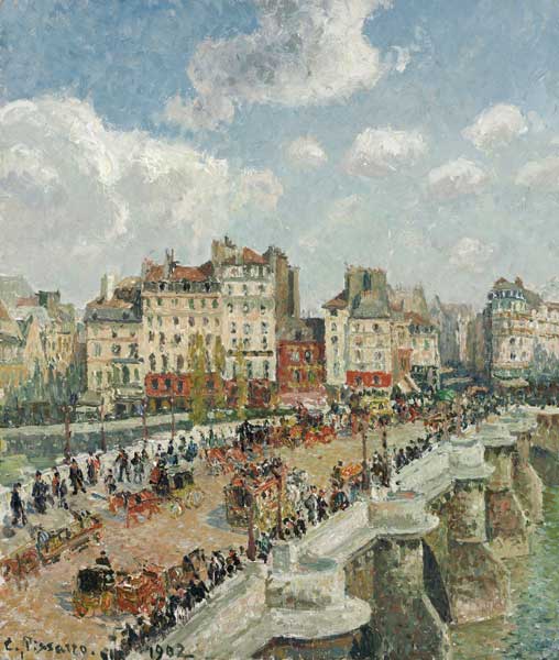 The Pont-Neuf van Camille Pissarro