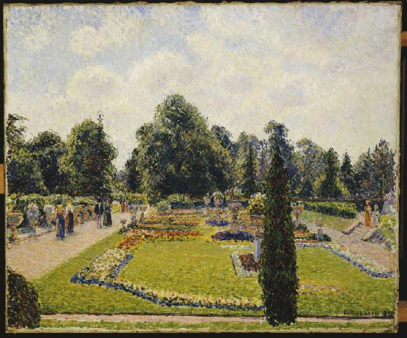 Kew Gardens. van Camille Pissarro
