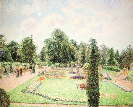 Kew Gardens - Path to the Great Glasshouse van Camille Pissarro
