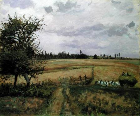 Landscape at Pontoise van Camille Pissarro