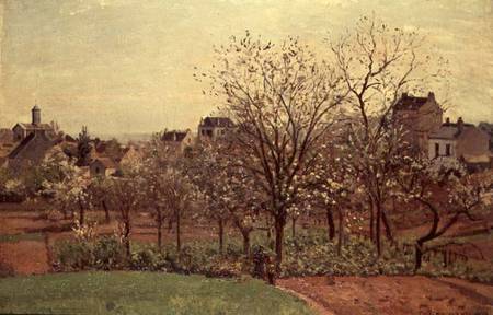The Orchard van Camille Pissarro