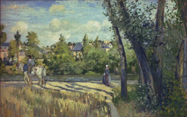 Pissarro / Landscape... / 1874 van Camille Pissarro