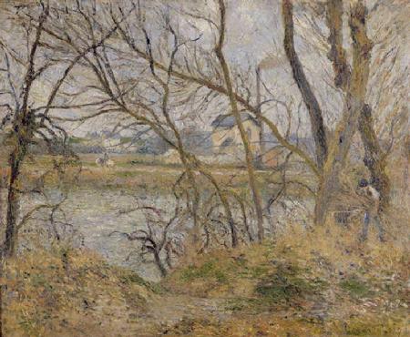 C.Pissarro, Ufer der Oise
