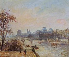 The Seine and the Louvre