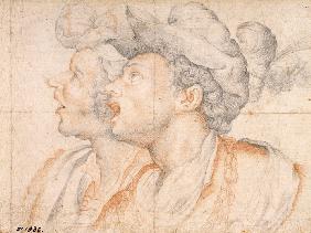 Two Youths' Heads