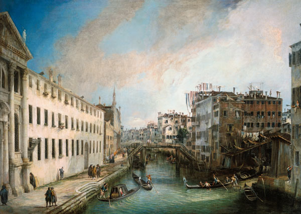 Rio dei Mendicanti van Giovanni Antonio Canal (Canaletto)