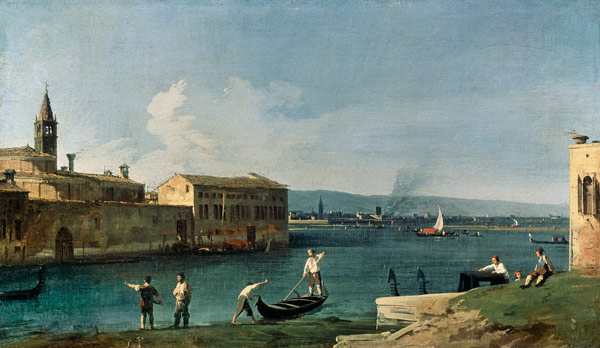 Ansicht von Venedig. van Giovanni Antonio Canal (Canaletto)