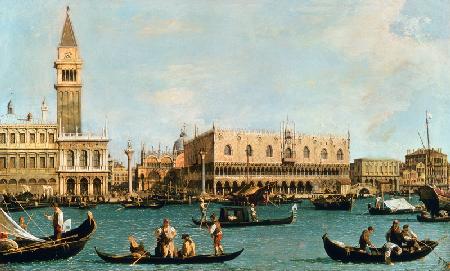 Venetië vanuit de Bacino