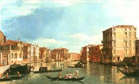 Der Canal Grande zwischen Palazzo Bembo und Palazzo Vendramin