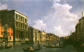 Grand Canal: looking South-West from the Palazzo Grimani to the Palazzo Foscari