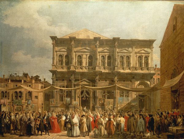 Venice / Scuola di S. Rocco / Canaletto van Giovanni Antonio Canal (Canaletto)