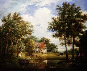 Dutch Farm Scene