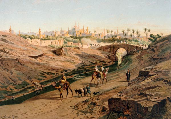 Cairo van Carl Friedr.Heinrich Werner