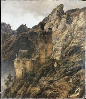 Rocky Landscape: Gorge with Ruins