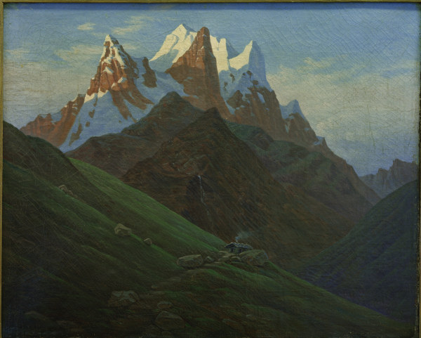 Swiss Landscape van Carl Gustav Carus