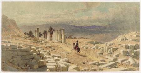 The Entrance of Ancient Samaria van Carl Haag