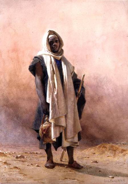 Nassan the Nubian van Carl Haag