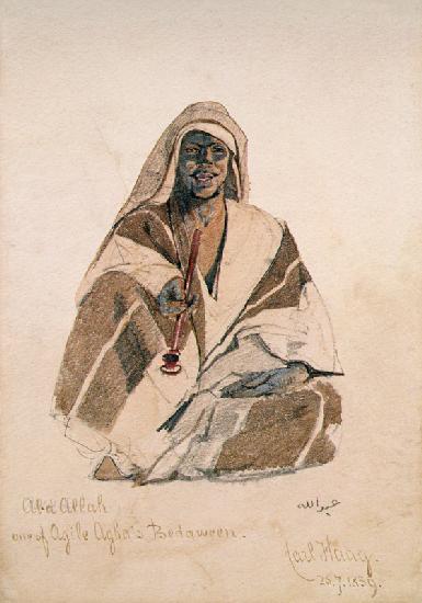 Abd Allah, one of Agile Agha's Bedouin