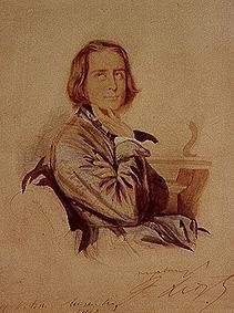 Bildnis Franz Liszt.