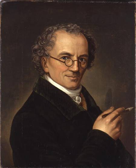 The Artist Friedrich Carl Groger (1766-1838) van Carl Heinrich Adolph Grimm