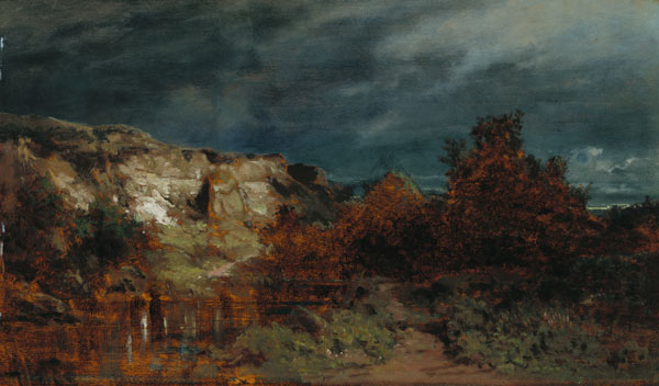 Spitzweg, Irrlichter/ vor 1869 van Carl Spitzweg