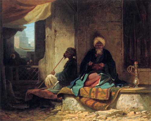 Im türkischen Bazar van Carl Spitzweg