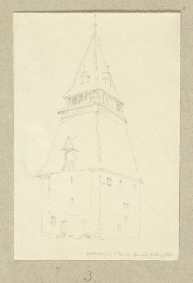 Der Glockenturm in Schwäbisch Gmünd
