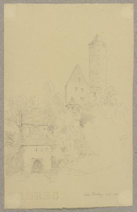 Torhaus auf Burg Hornberg