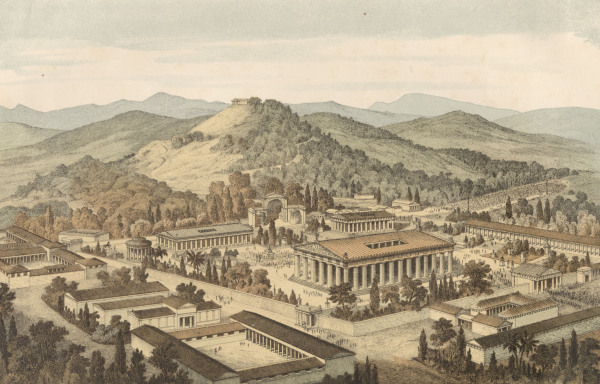 Olympia , Antiquity van Carl Votteler