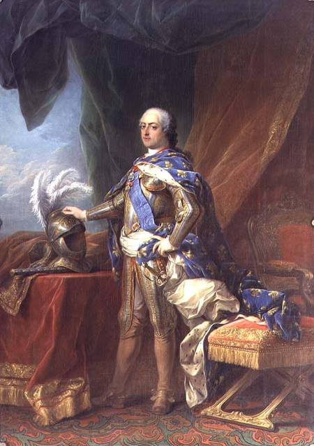 Louis XV (1715-74) King of France & Navarre van Carle van Loo