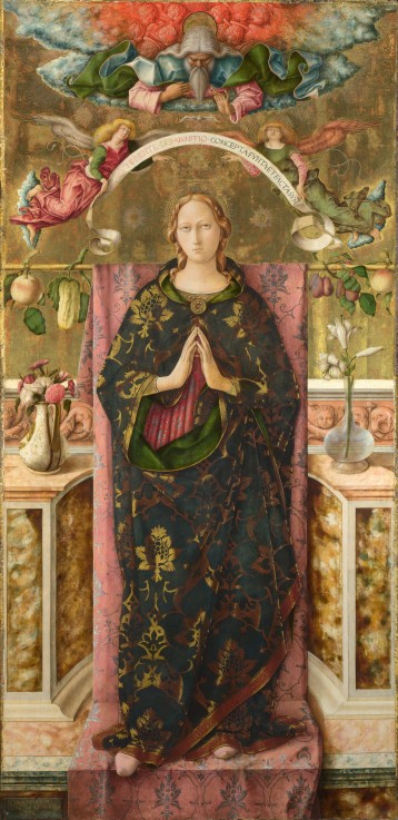 The Immaculate Conception of the Virgin van Carlo Crivelli