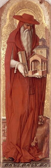 St.Jerome, c.1476 van Carlo Crivelli